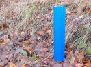 Colour: Blue,  Dimensions: (H)400 x (W)70 x (D)30mm | Spike ()8 x  (L)100mm