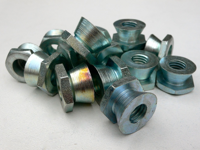 Pile of Steel Shear Nuts