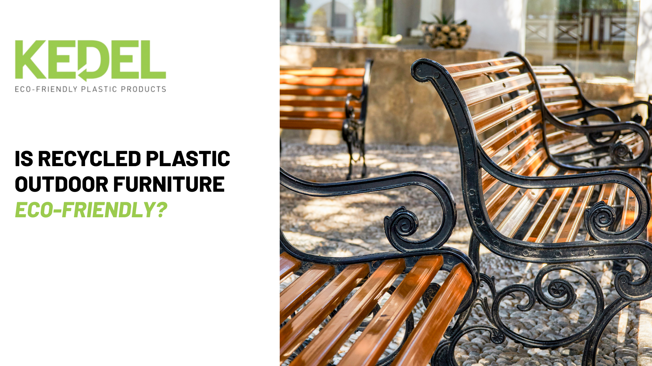 Is Recycled Plastic Outdoor Furniture a Sustainable Choice?