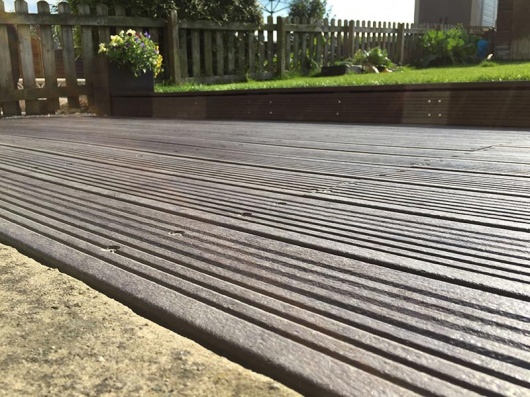 Recycled Plastic Composite Decking - 150 x 38mm x 3.6m
