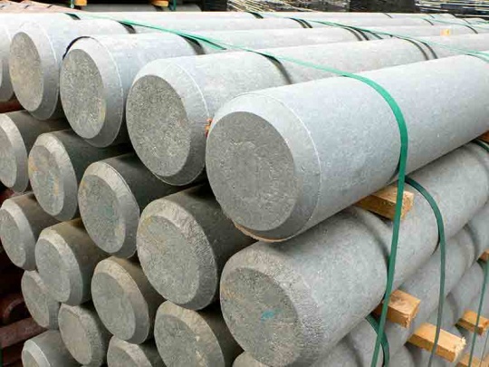 Recycled Mixed Plastic Palisade without Point 150mm dia