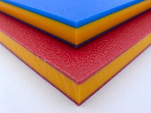 HDPE Sheet - Sandwich Colours