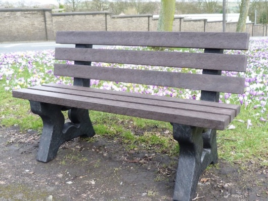 Irwell 3 Seater Recycled Plastic Garden Bench