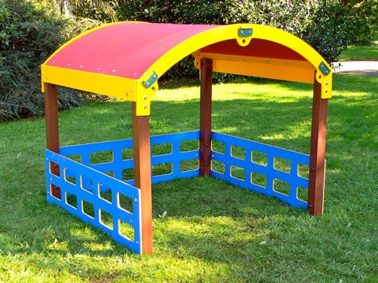 Children's Play House (Curved roof)  Play Den  HDPE Plastic