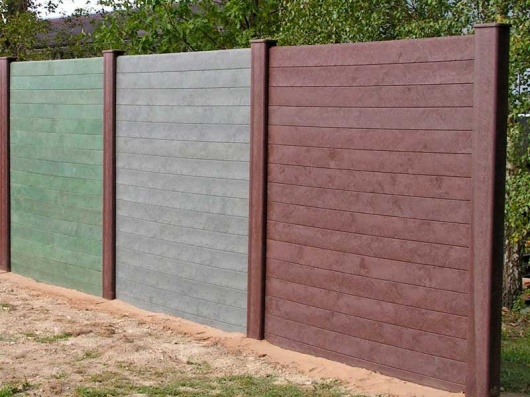 Recycled Mixed Plastic Mid Section Post for View Protection Wall 160 x 120mm