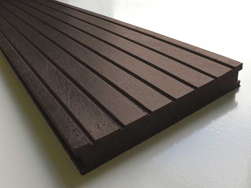 Recycled Mixed Plastic Decking 195 x 28mm