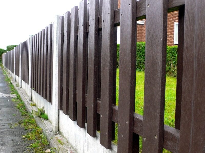 Garden Fence Panel Recycled Plastic Heavy Duty