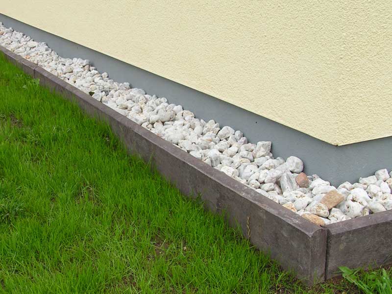 Recycled Plastic Kerbs, Eco Kerb, 260 x 50mm