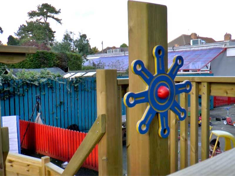 Pirate Ship Steering Wheel Outdoor Play HDPE