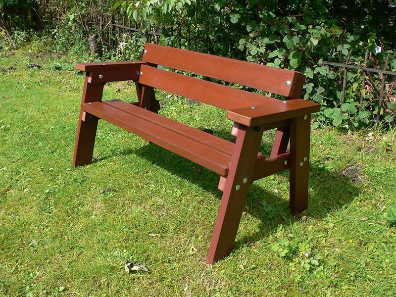 Recycled Plastic Children s Bench Thames