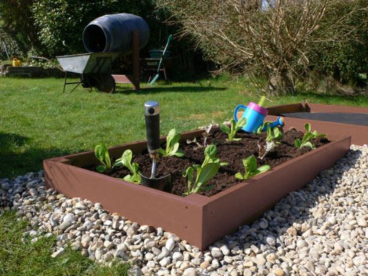 Recycled Plastic Raised Bed, Wood For Raised Garden Bed Uk
